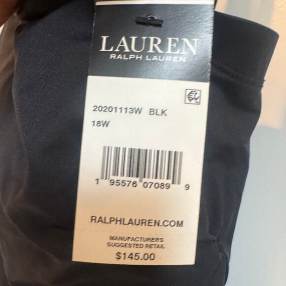 Lauren Ralph Lauren Tummy-Control High-Neck One-Piece Swimsuit Size 18W Plus NWT - Picture 7 of 13